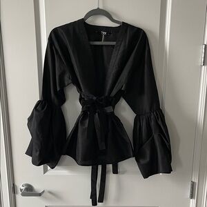 Tov Los Angeles Oversized Bow Blouse